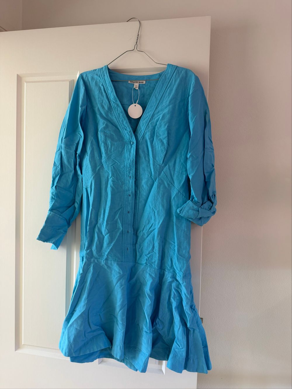 Country Road Blue Mini Dress