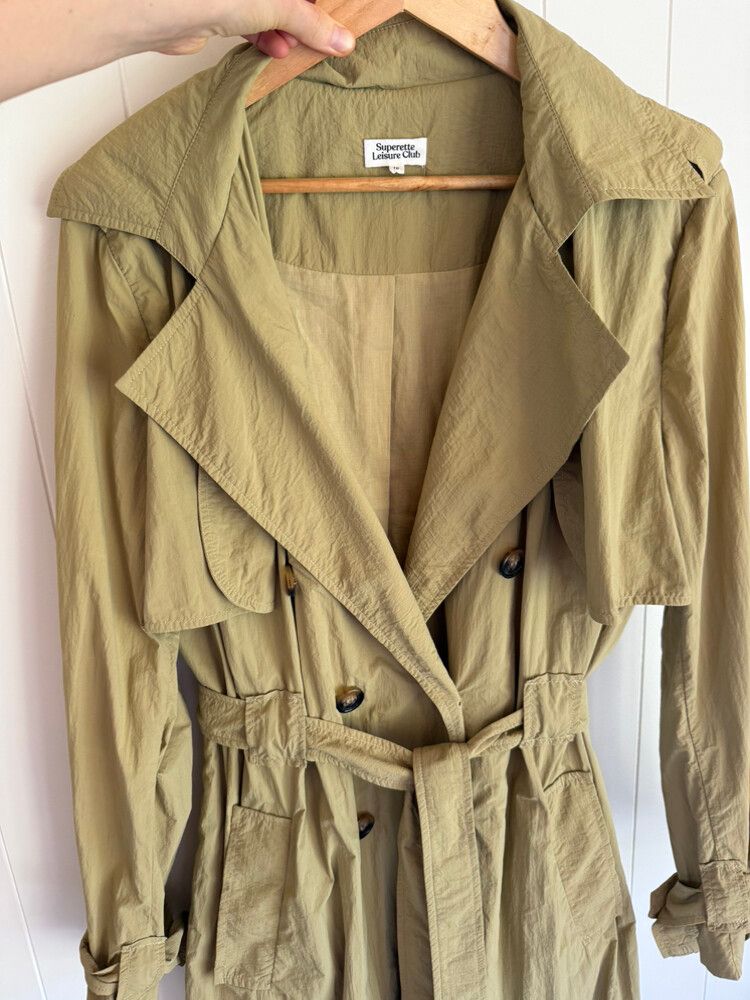 Superette Leisure Club Trenchcoat