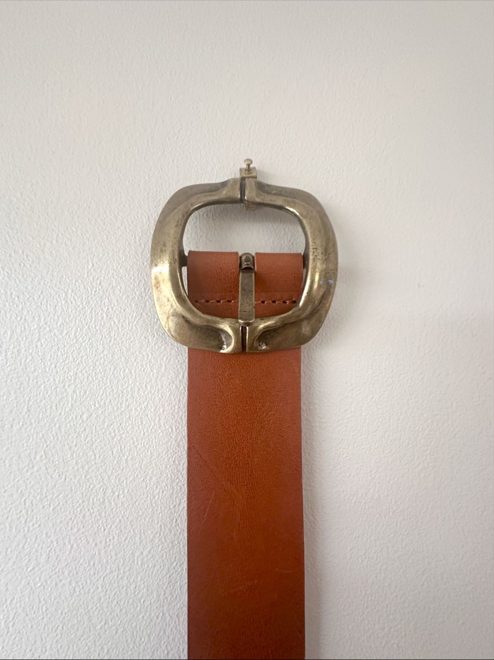 Zara Brown Leather Belt