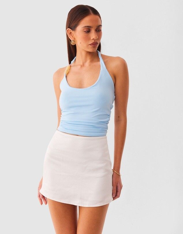 SNDYS  Lexie Twist Halter Tank