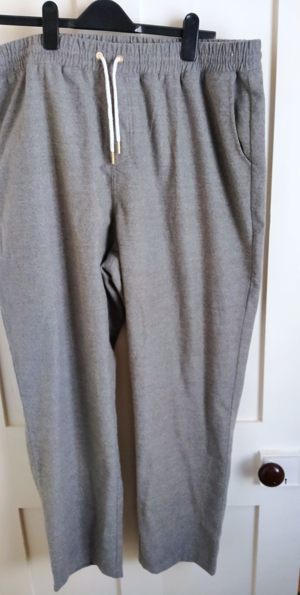Super soft grey marle pants