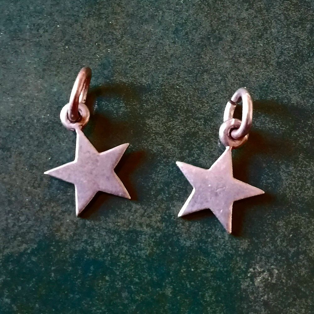 Karen Walker Star charms - silver x 2