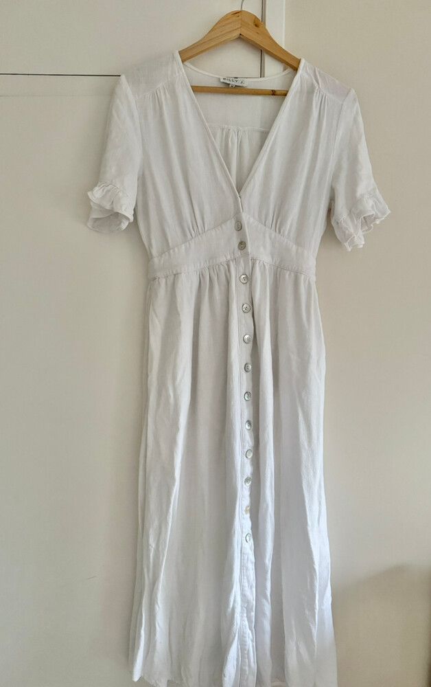 linen shirt dress pants The Washed Linen Shirt Light Blue / XL main image 1