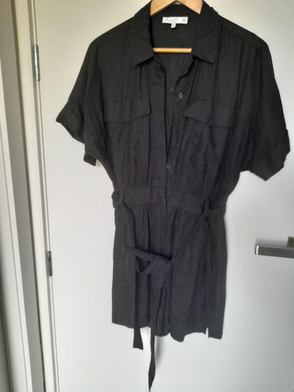 D-luxe Basics Black Playsuit