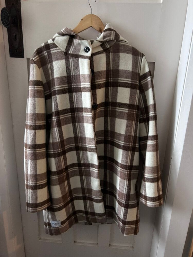 RPM Long Plaided Jacket