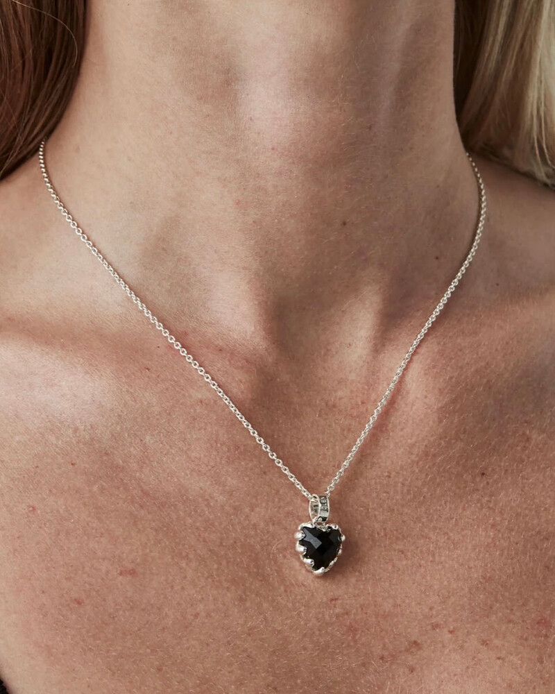 Stolen Girlfriends Club Love Claw Necklace in Onyx