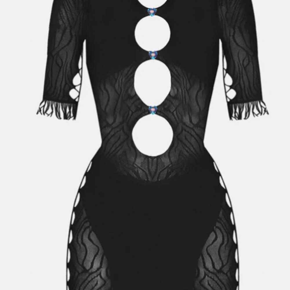 poster girl mini dress