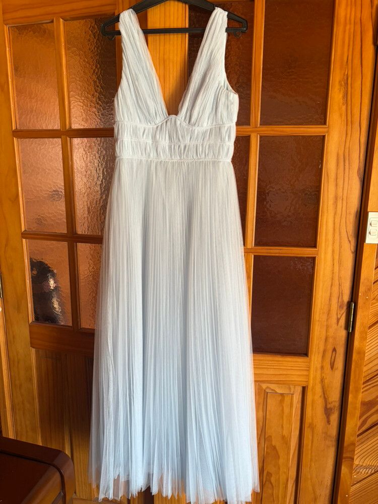 Asos Design Blue Maxi Dress