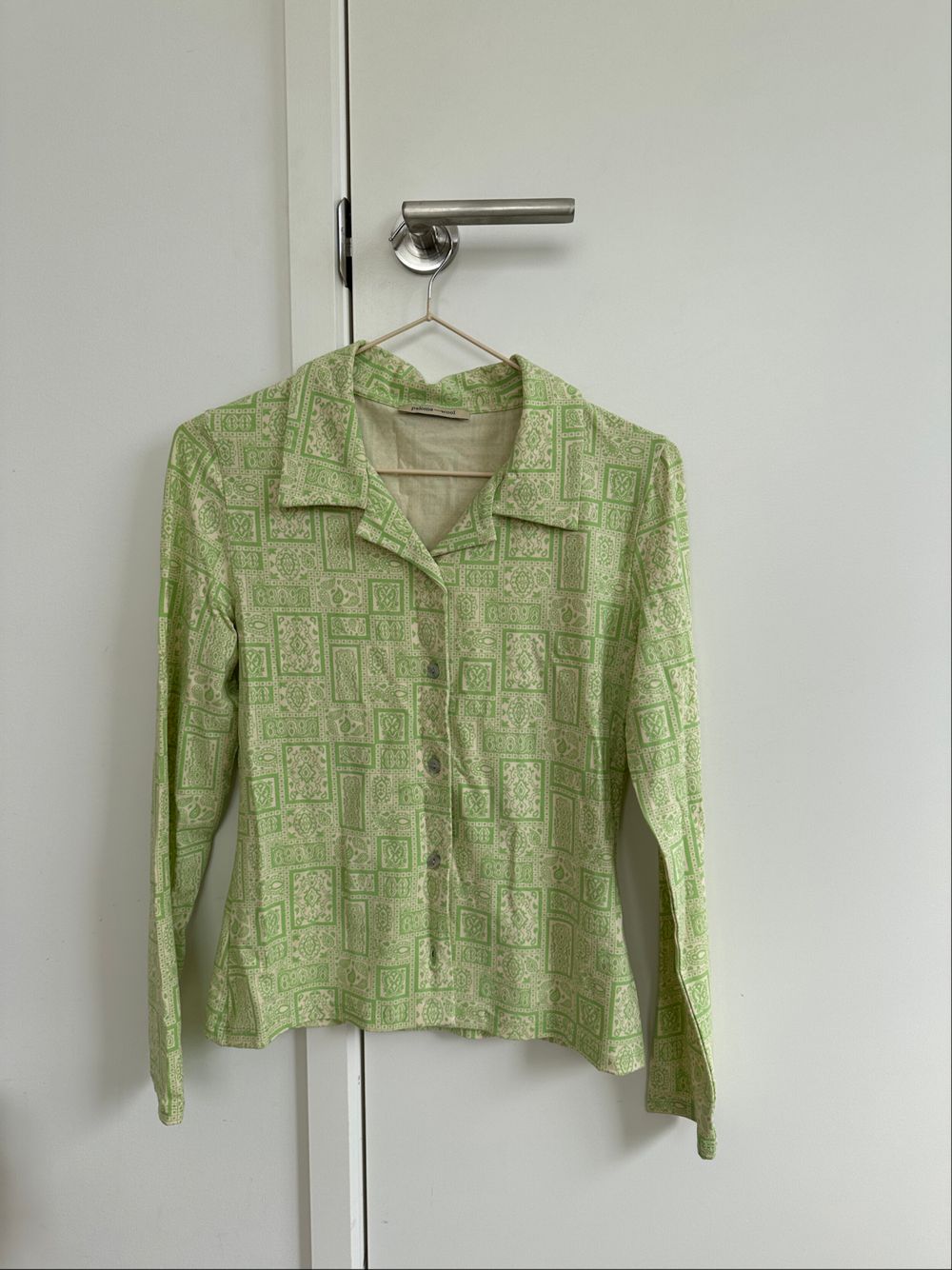 Paloma Wool green patterned shirt