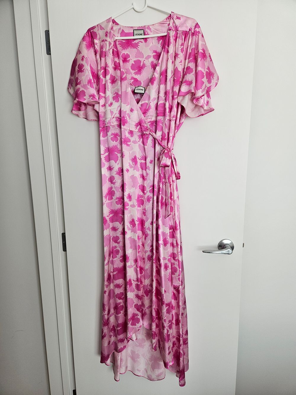 Kathryn Wilson Silk wrap dress