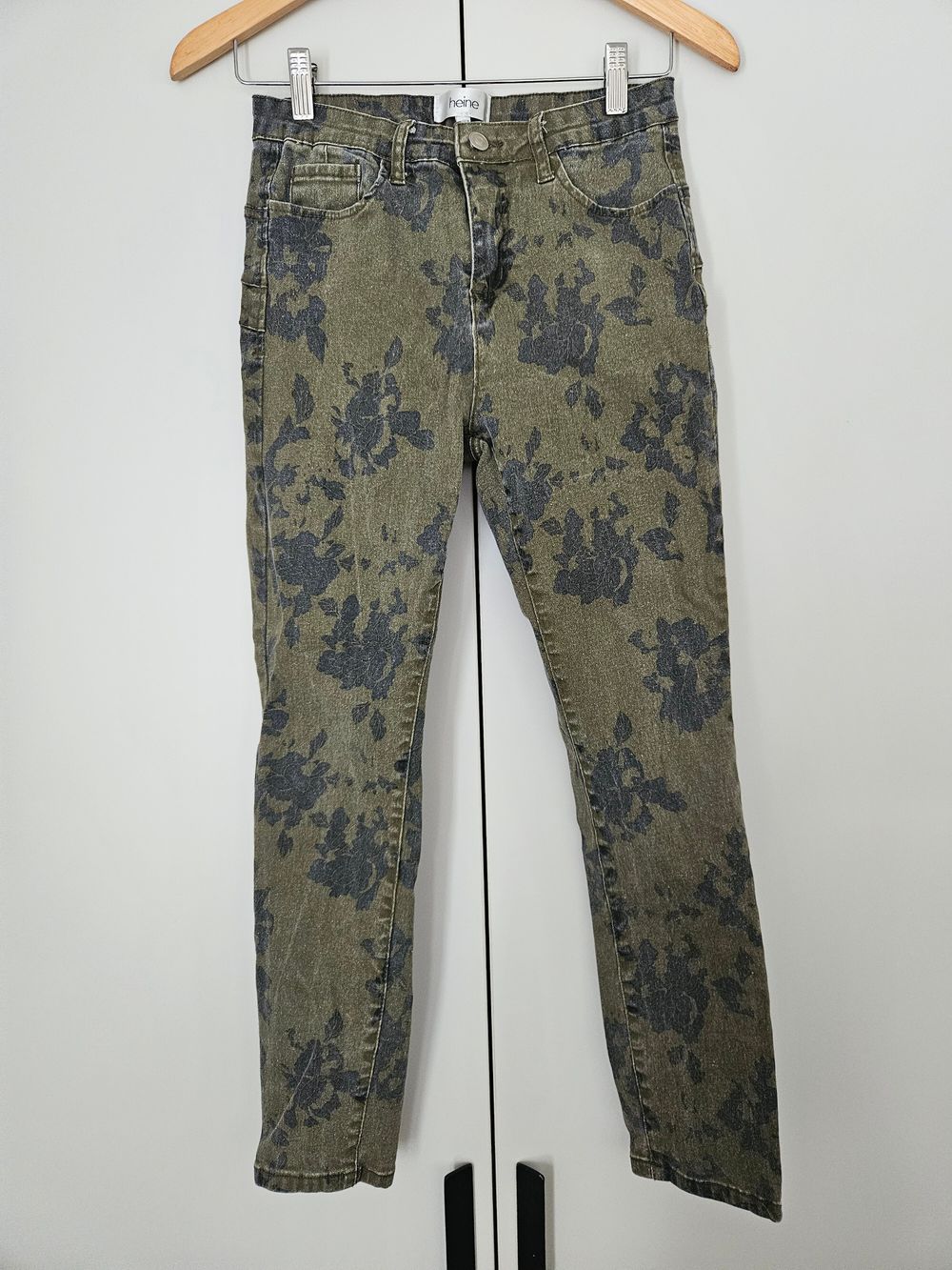 Vintage Patterned Jeans
