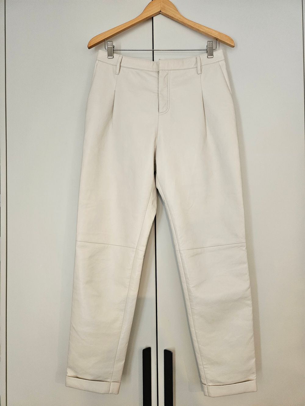 Denise Recycled Leather Trousers