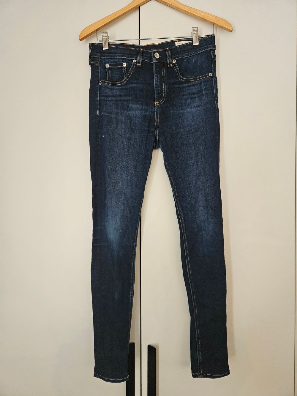 High Rise Ankle Skinny