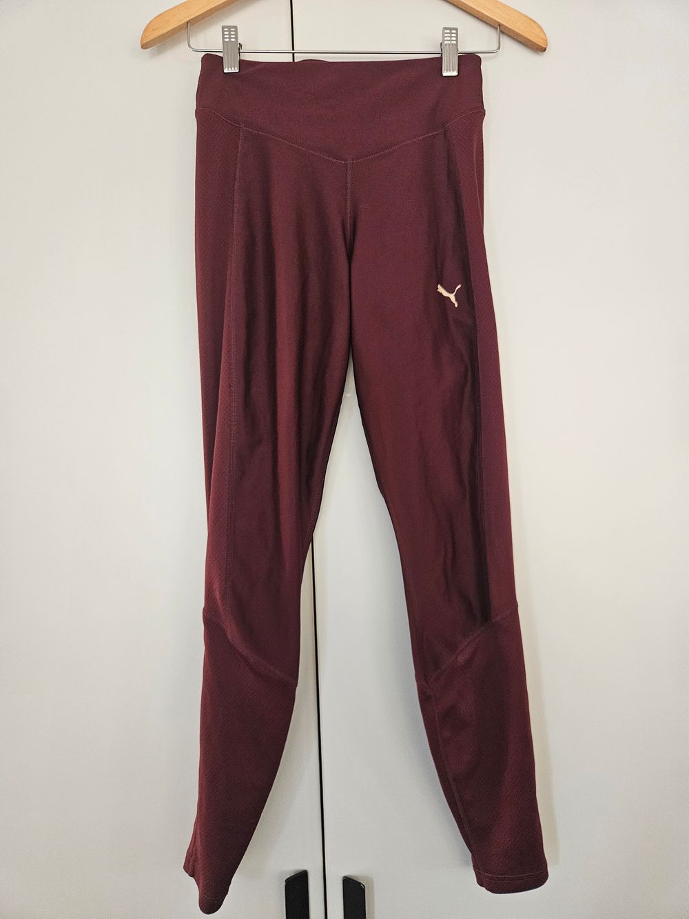 Maroon / Gold Leggings