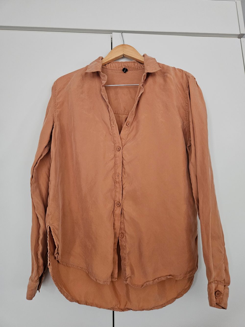 Terracotta Cupro Shirt