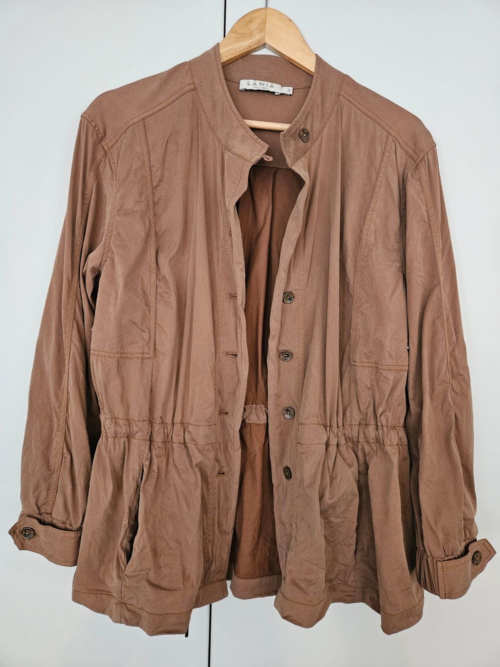 Stretch Cupro Jacket
