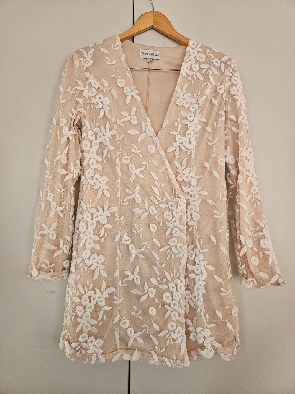 Crossover Mini Dress