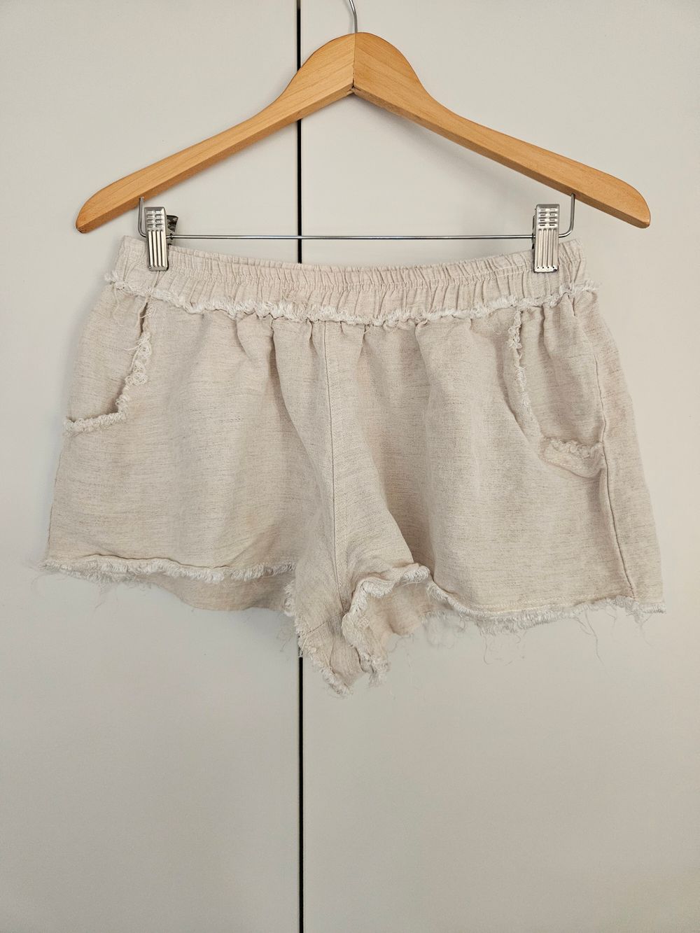 Linen Blend Shorts