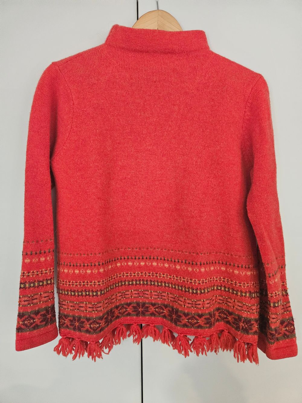 Lambswool Funnel Neck Jumper