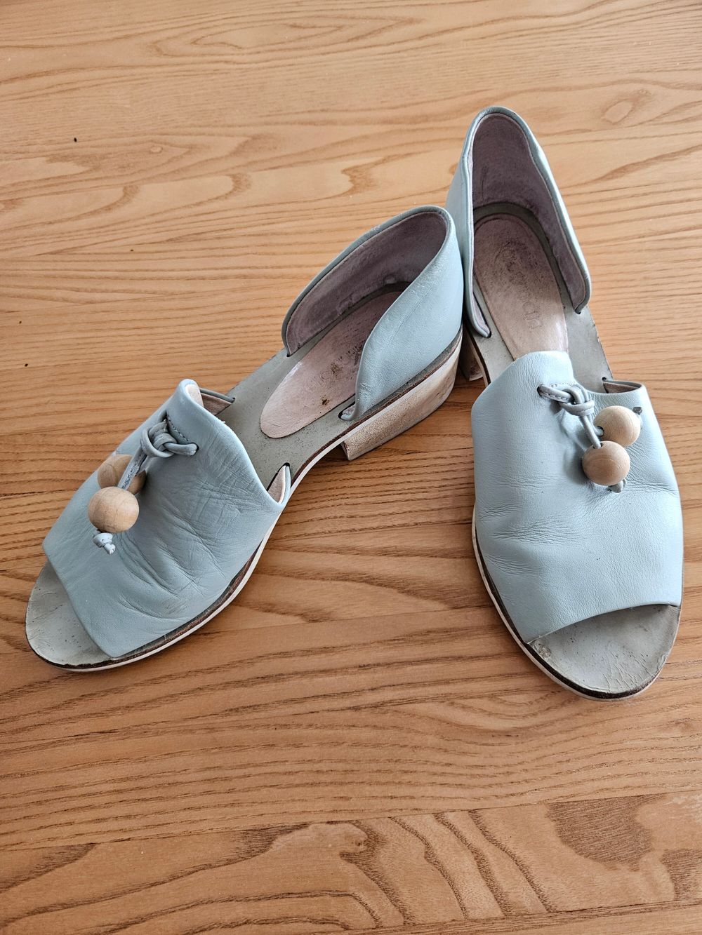 Sage Leather Shoes
