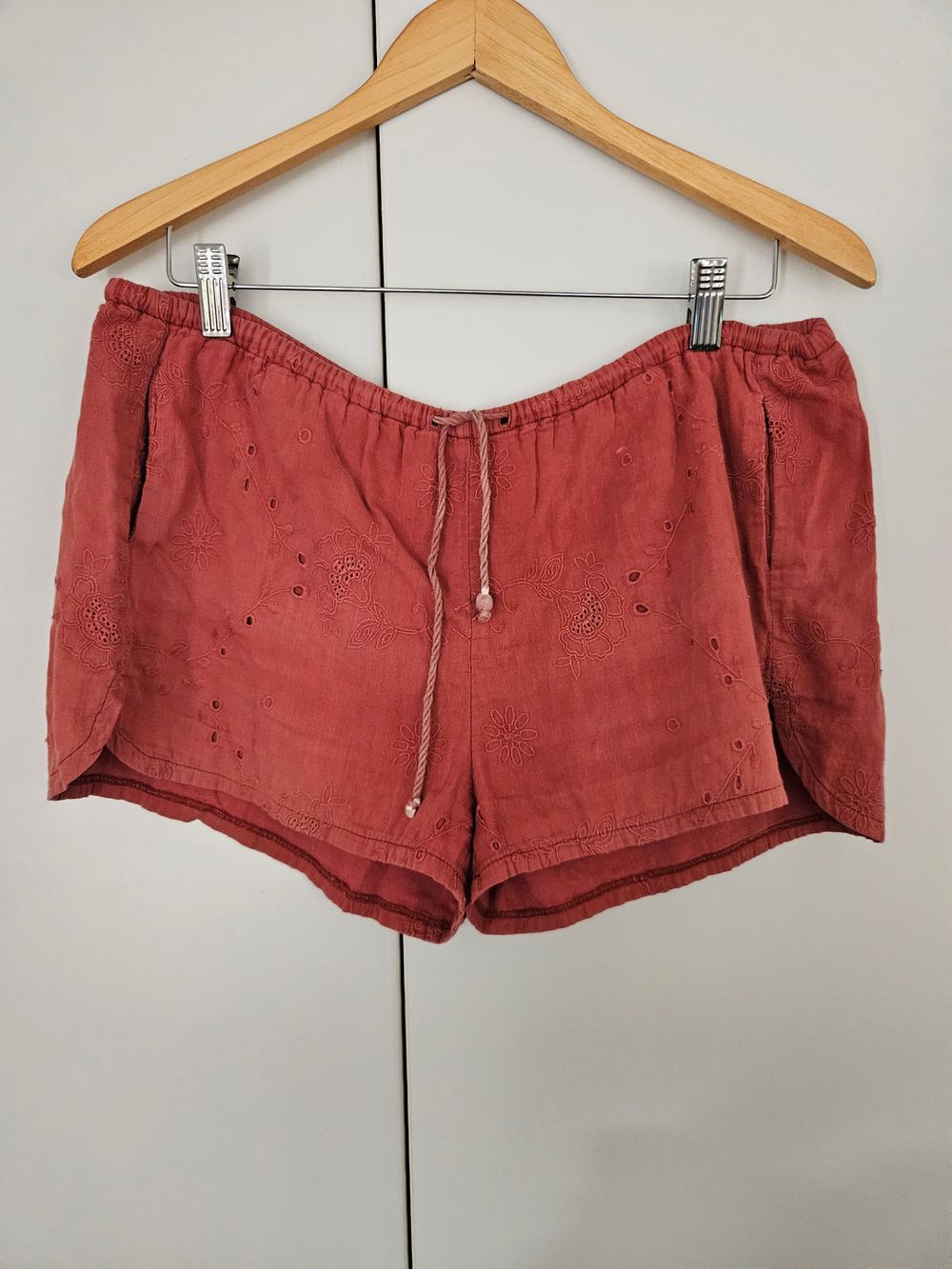 Cotton Drawstring Shorts