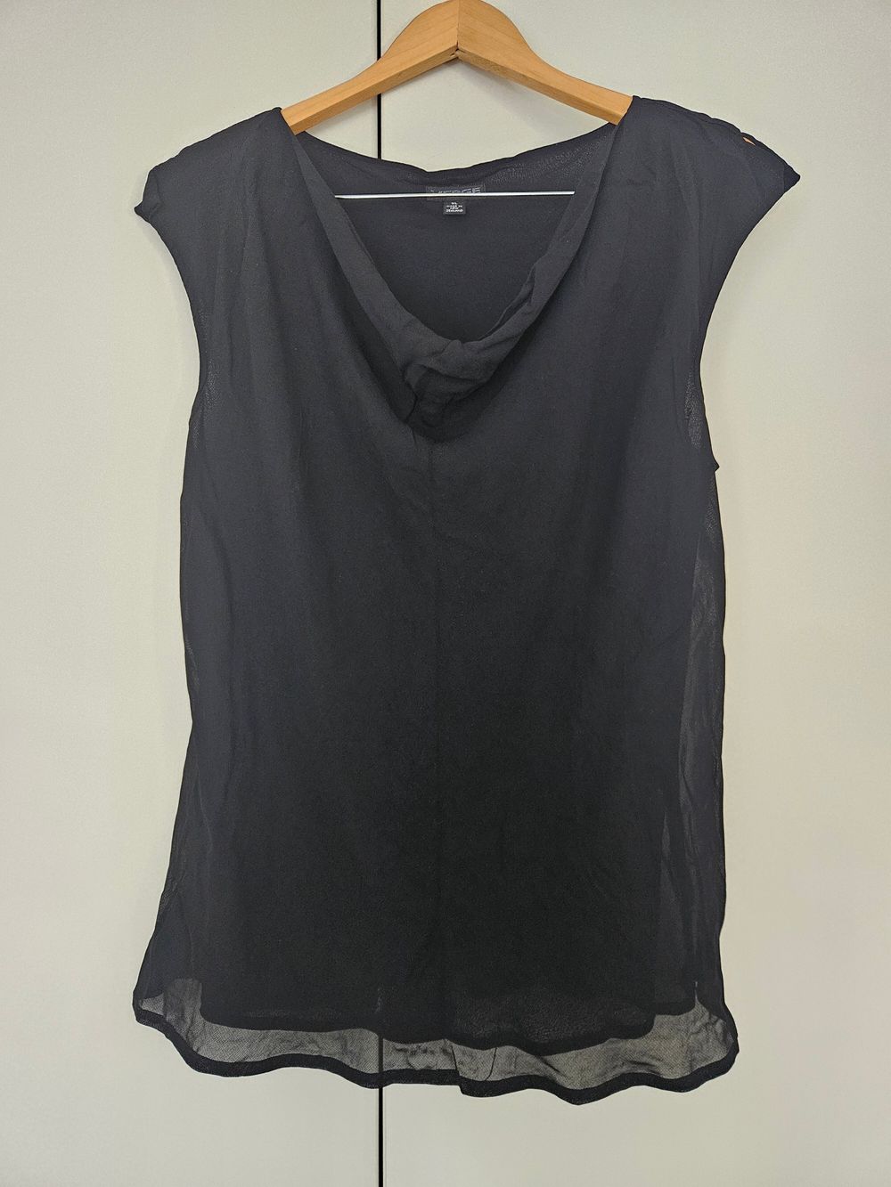 Bias Cut Cowl Top