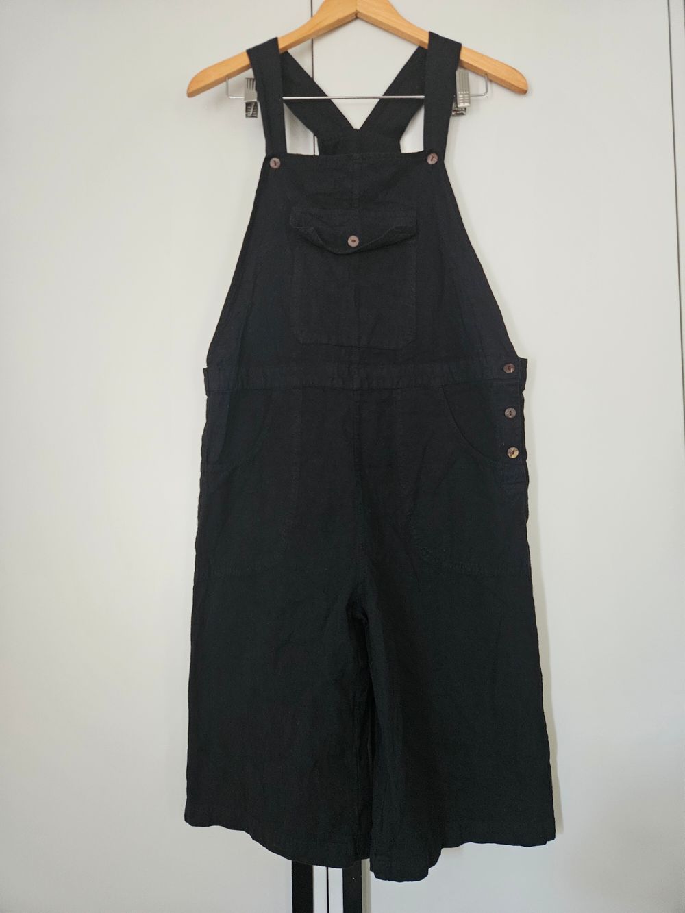Short Cotton Overalls
