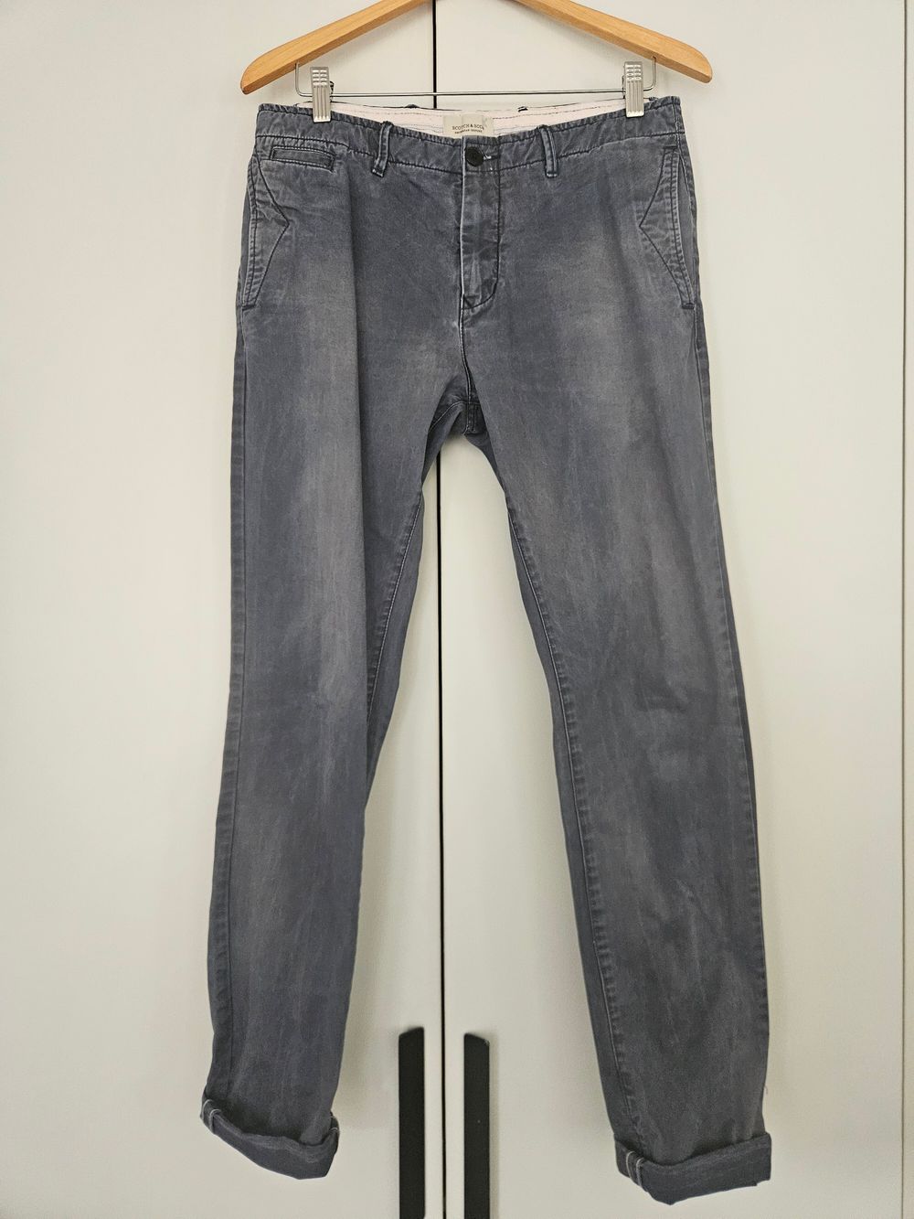 Blue-Grey Chinos