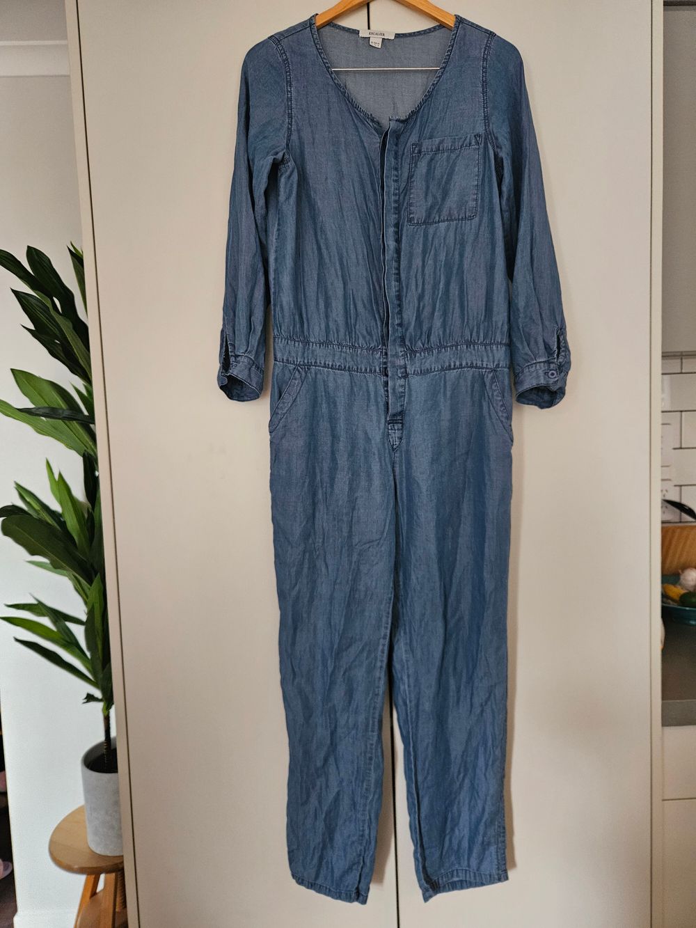 Tencel Chambray Jumpsuit