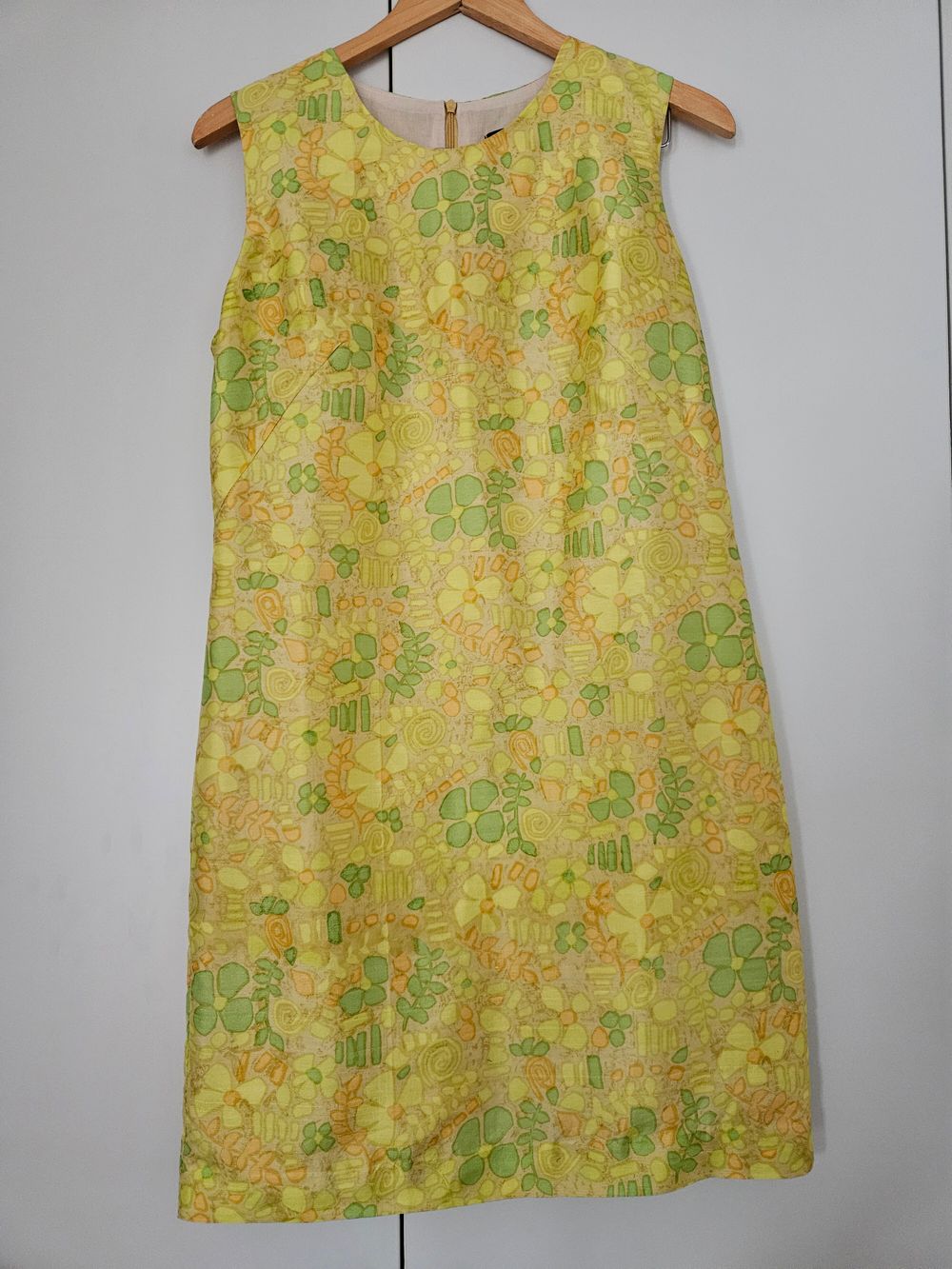 Silk (?) Shift Dress