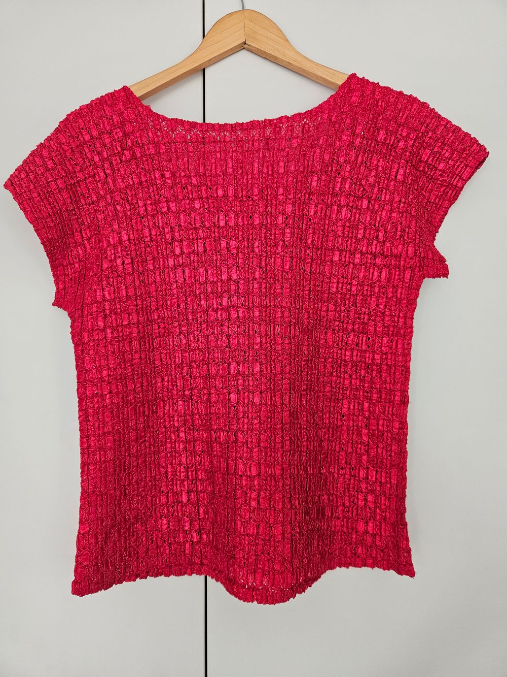 Reversible Crinkle Top