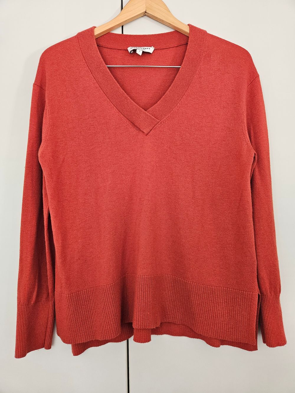 Rust Cashmere Blend Jumper