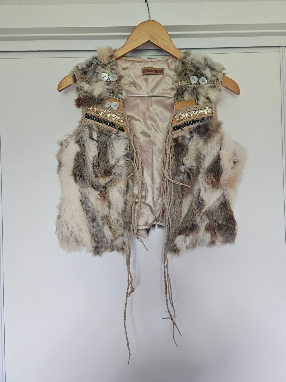 Vintage Rabbit Fur Vest