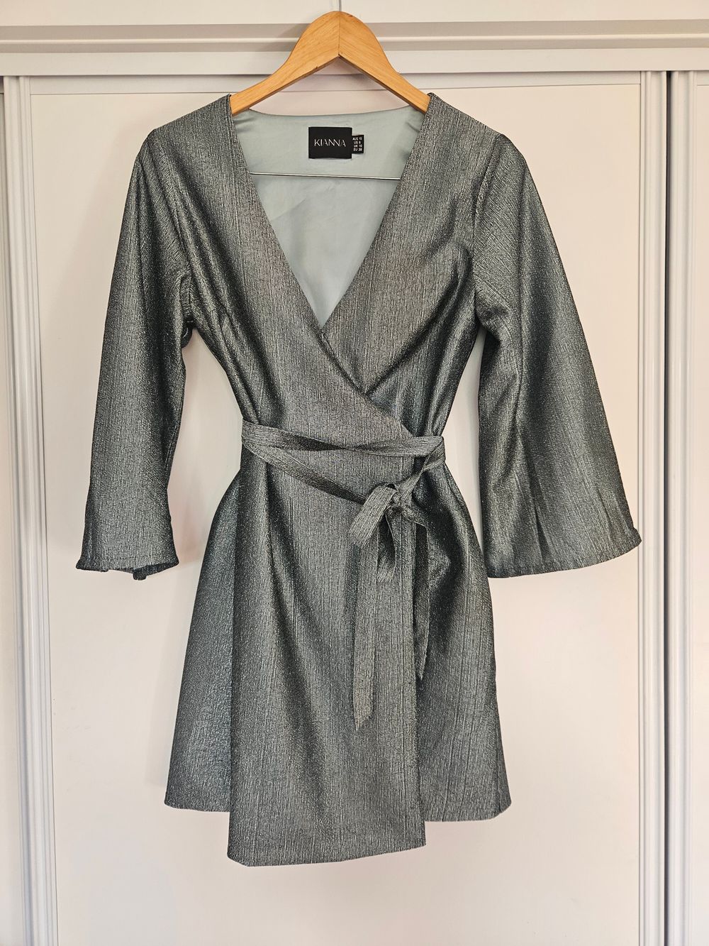 Wrap Mini Dress