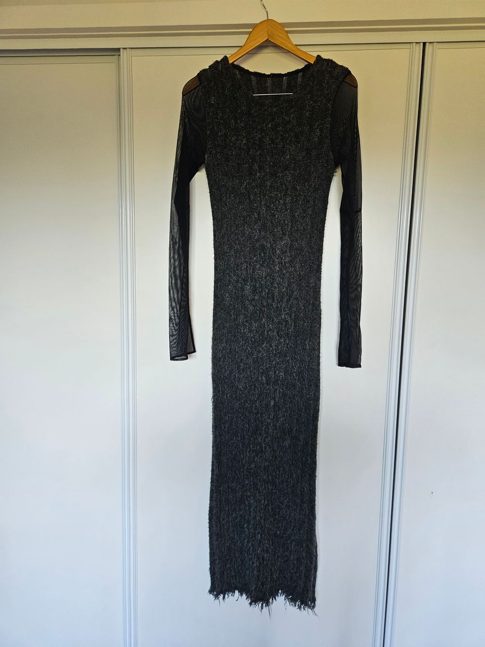 cheryl knit dress Vuillermin printed tiered