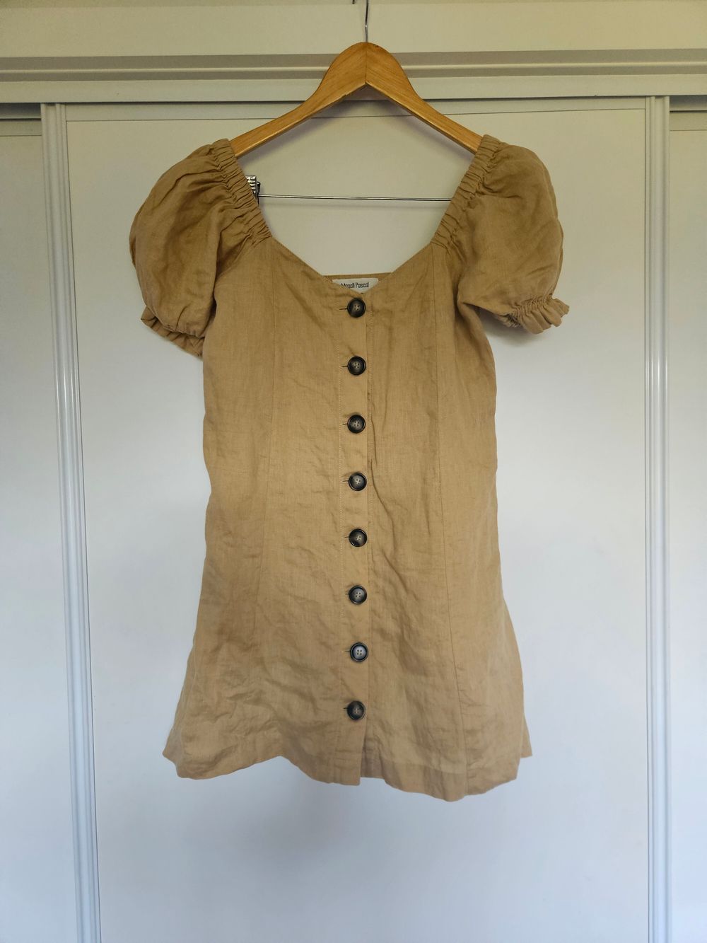 Linen Mini Dress