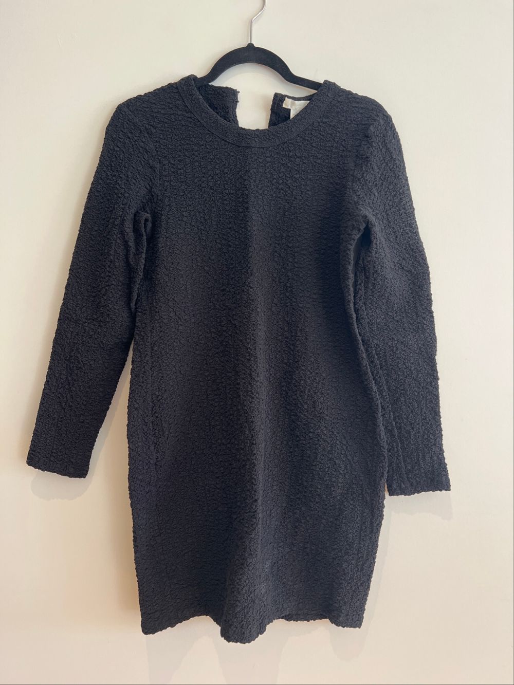 alexander wang black cut out dress Women's T-Shirt Dress with Open Back 3XL / Black and White Stripes