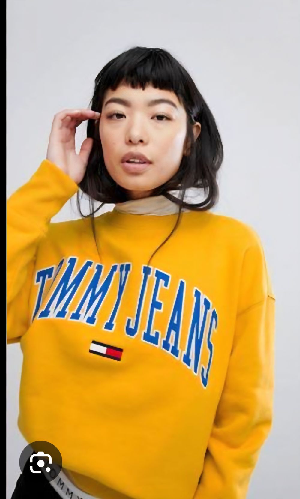 Tommy Jeans Yellow Jumper