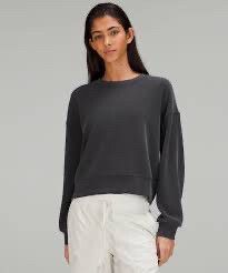 Lululemon Softstream Perfectly Oversized Cropped Crew