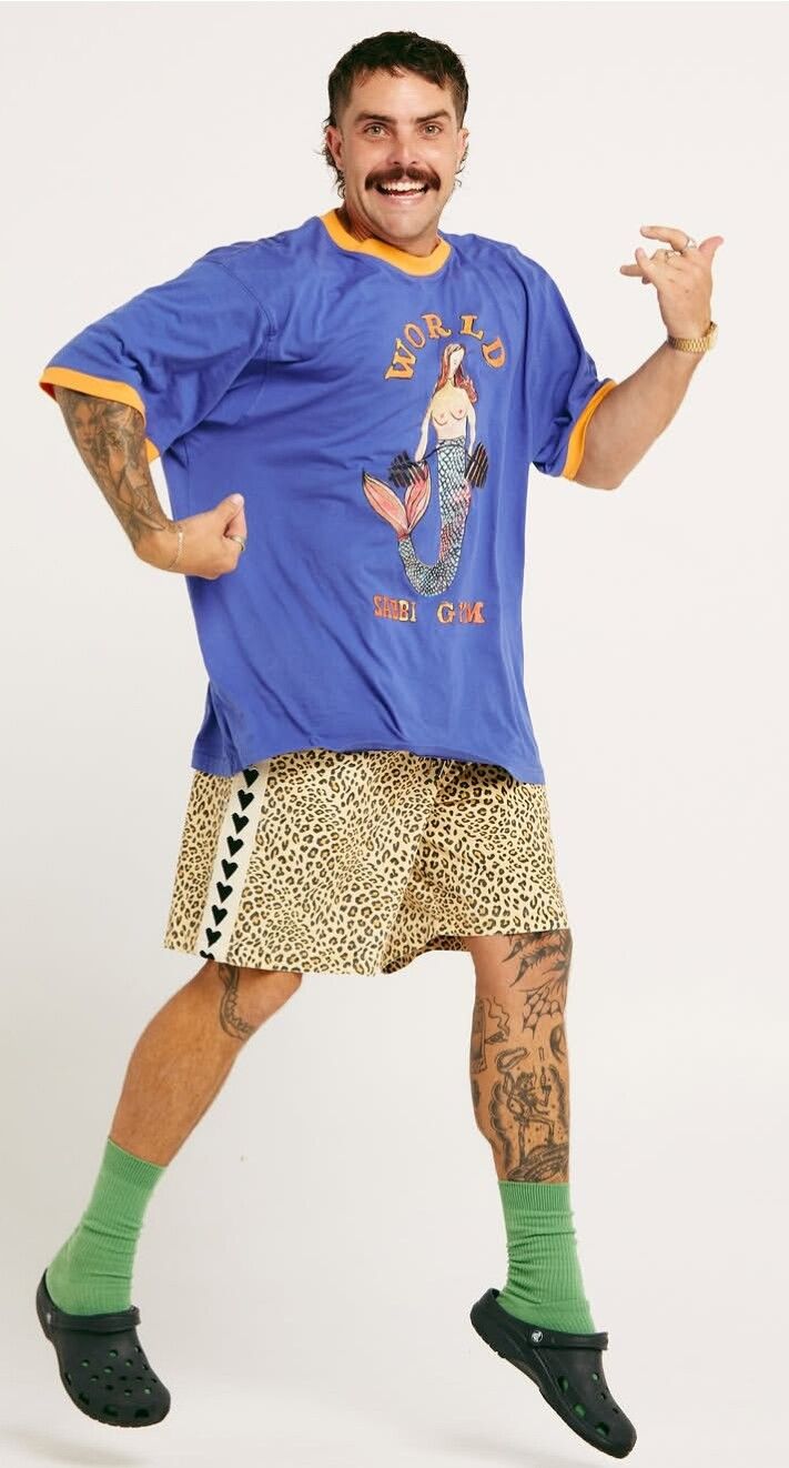 Sabbi Very Oversized Extra Fries Gym Tee