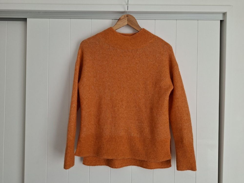 Witchery Orange Mohair Blend Jumper