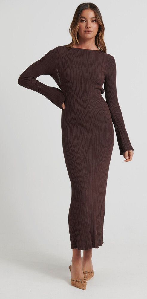 bronze snake brown dress Brown Snake Print Maxi Dress With Cut Out
