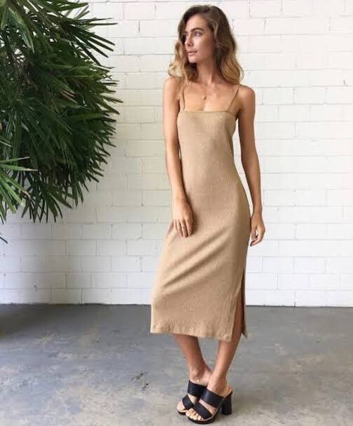 green emerald velvet dress Cedar City Maxi Dress in Ice Yellow main image 0