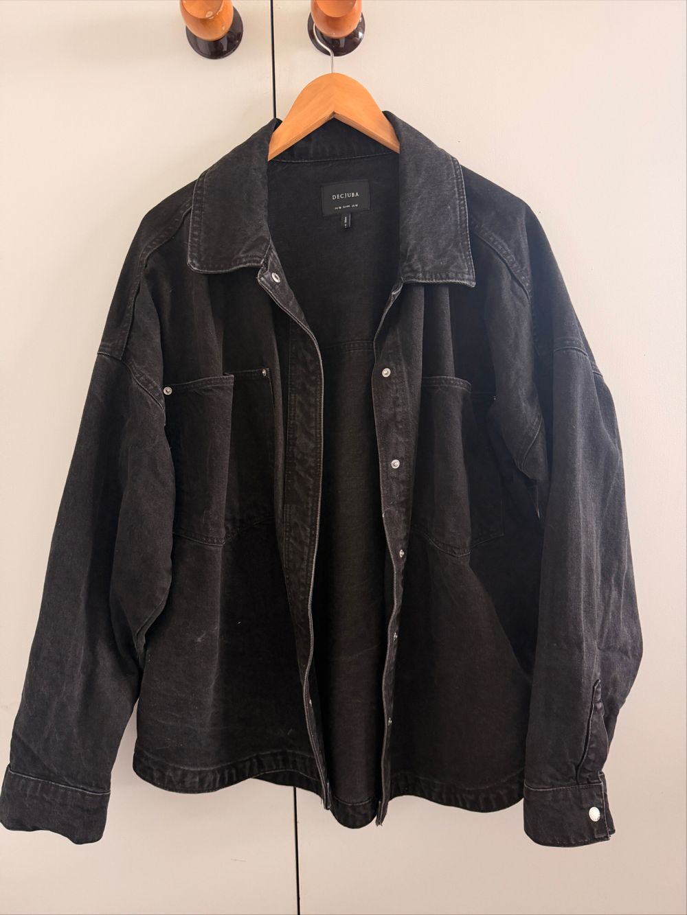 Decjuba Black Denim Jacket