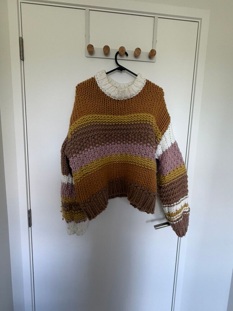 ghanda chucky knit jumper