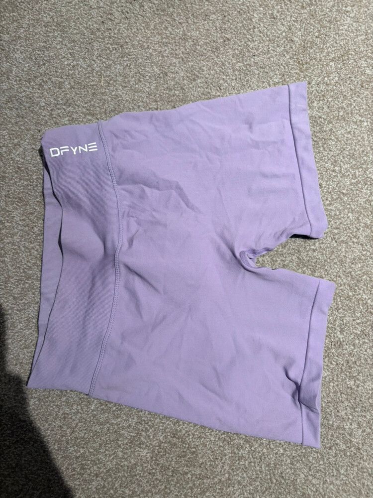 Dfyne dynamic purple shorts