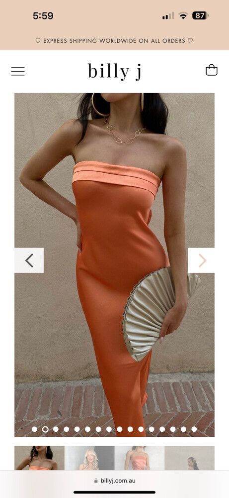 Billy J Boutique - Miya Maxi Dress on Designer Wardrobe
