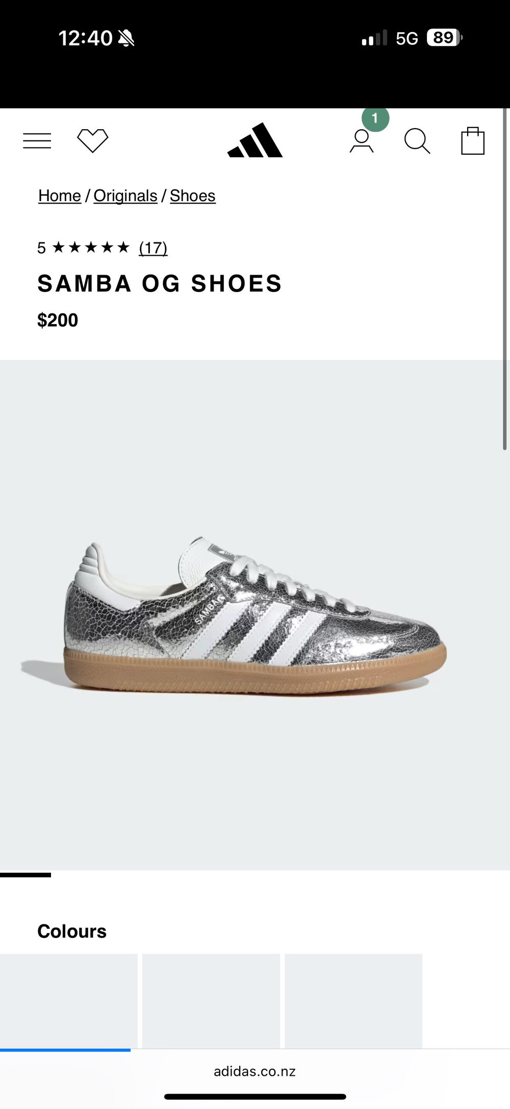 Silver adidas sambas