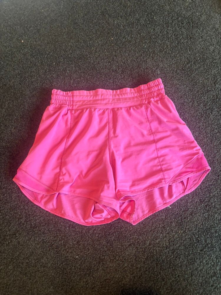 pink lulu shorts
