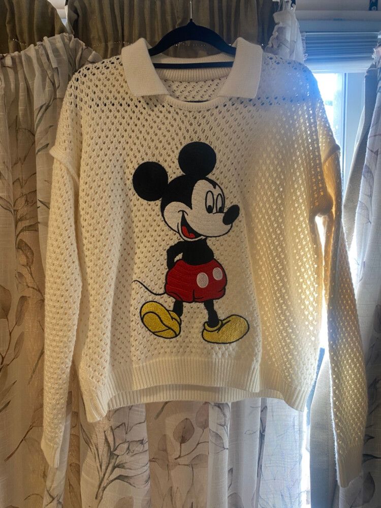 GUCCI x Disney Mickey Mouse knit polo sweater (M)